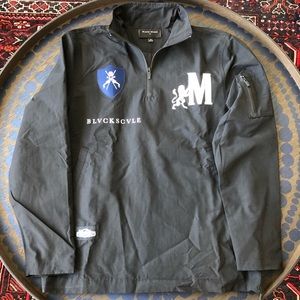 Men’s Modelo x Black Scale Half-zip Windbreaker -M